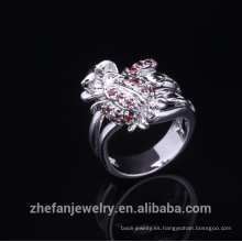 anillo de compromiso inspirado JWZ0868 de la fábrica profesional de la joyería al por mayor del diamante